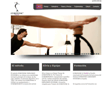 Tablet Screenshot of gyrotonic-madrid.com